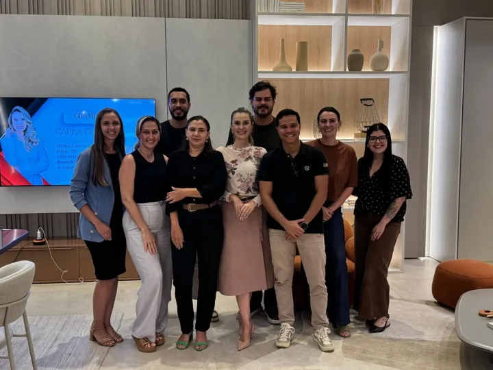 Equipe reunida após uma ação de desenvolvimento da Pessoall RH